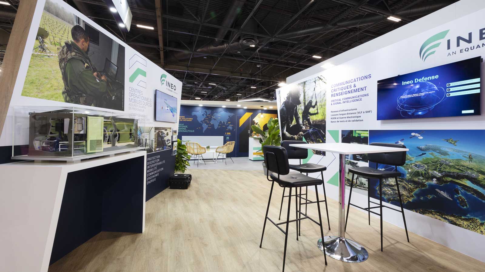 Stand-Design-Equans-Eurosatory-Demo counters