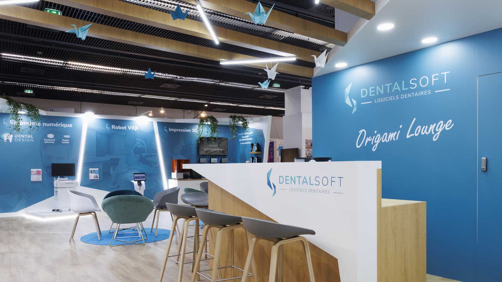 Stand-Design-DentalSoft-Journée Orthondontie 2024-Origami